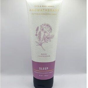 Bath & Body Works Rose Lavender Body Cream ~ 8 oz ~ Brand New!